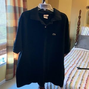 Lacoste men’s black polo